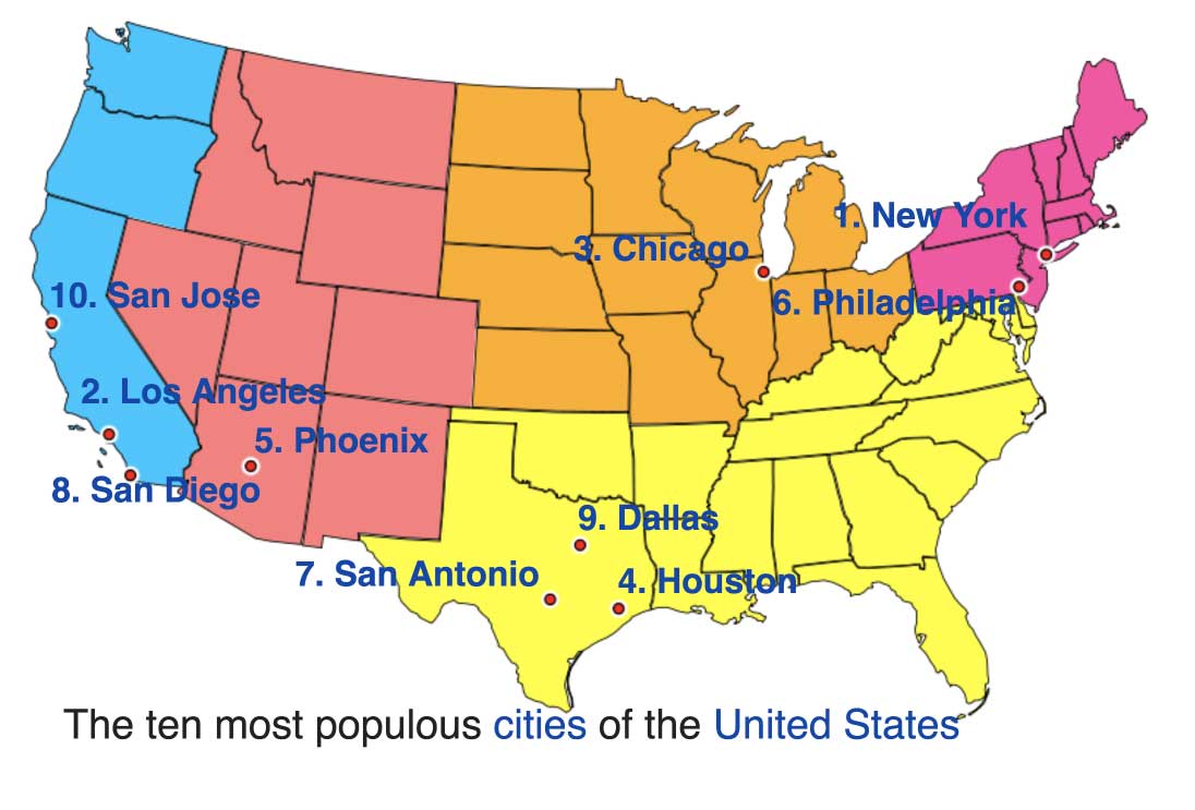 Чикаго сан. Крупные города Америки на карте. Крупнейшие города США. Нью-Йорк Лос Анджелес Чикаго Филадельфия. Нью-Йорк на карте США.